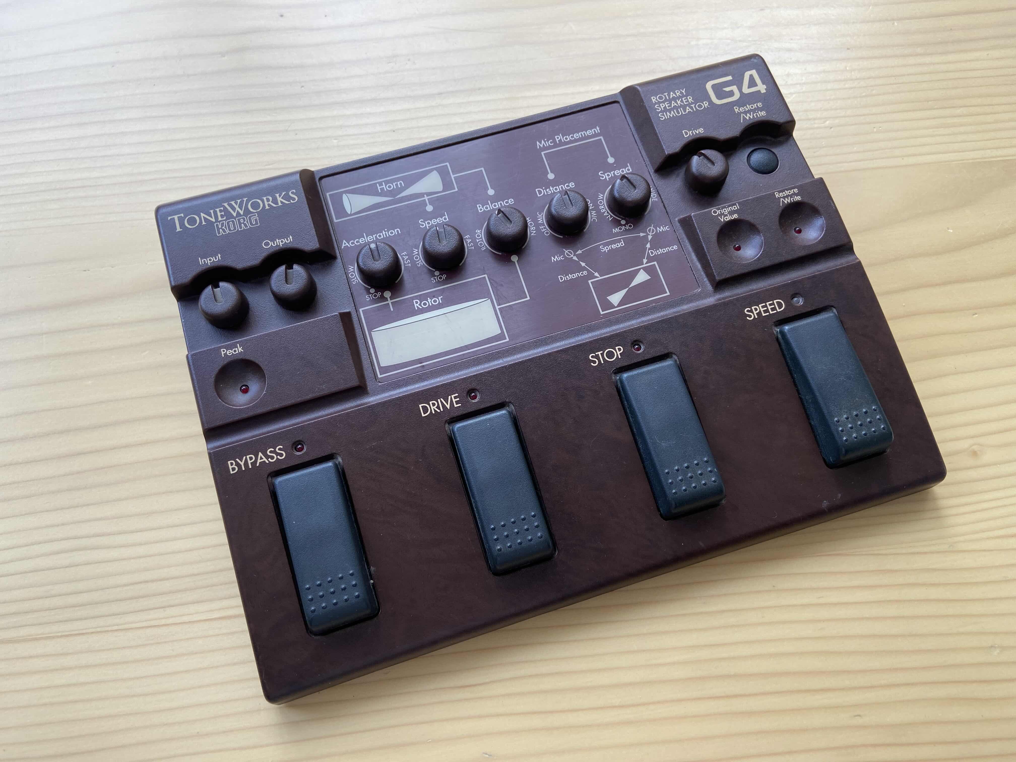 KORG G4 ロータリーシュミレーター ジョンメイヤーも使用！ KORG G4