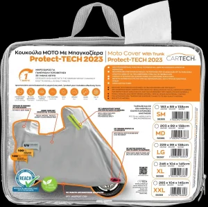 Cerada za motor velicina M 203x89x138CM sa koferom