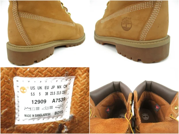 Timberland  čizme KOŽA VODOOTPORNE T4310