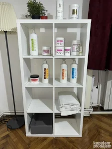 Ikea KALLAX bela polica