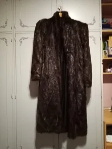 Bunda dugačka Nutrija krzno