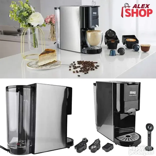 3 u 1 espreso aparat za dolce gusto nespreso