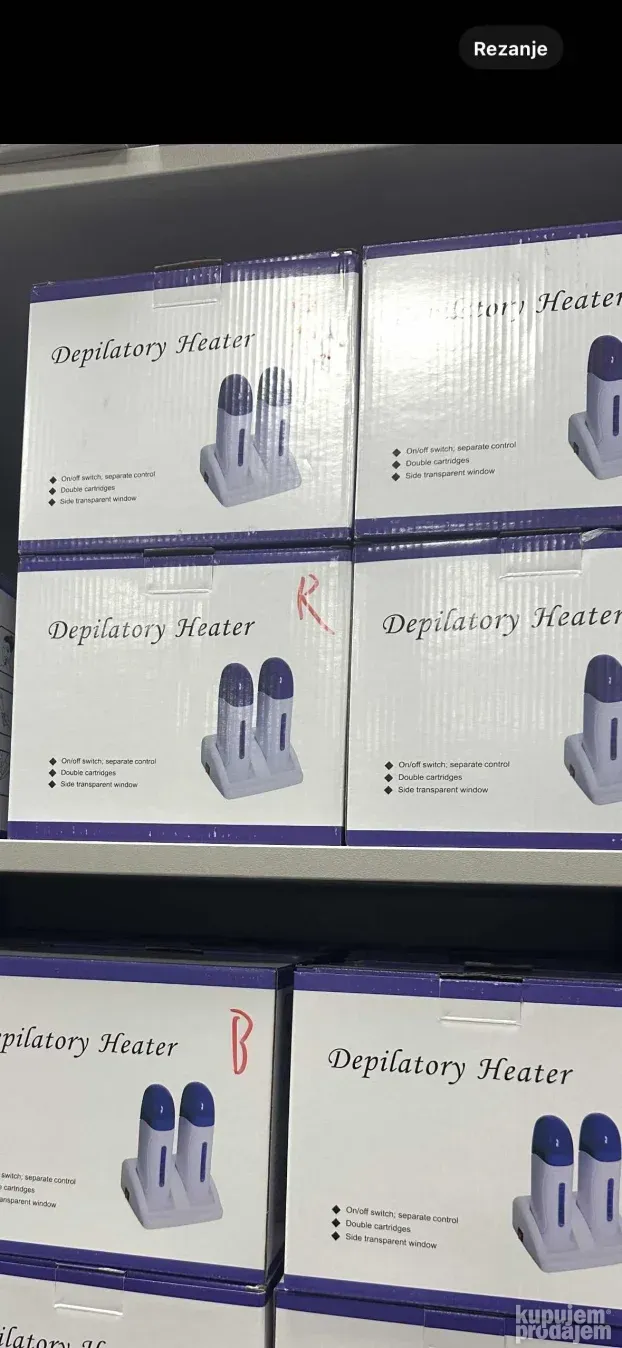 aparat za hladnu depilaciju sa 2 patrona