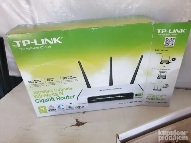 TP Link mrezni WIFi ruter TL-WR1043ND
