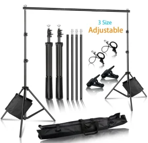 Nosač Pozadine - platna  max 3mx.2.6m + štipaljke + torba