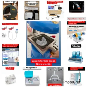 Trimer Mikromotor Vakum former Lampa beljenje Kavitron Apeks