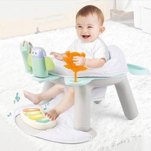 Fitnes stolica i hranilica za bebe 2u1