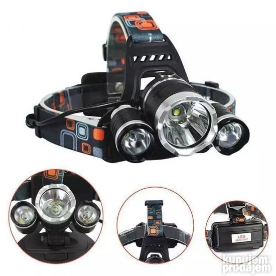 Lampa za glavu 3 diode
