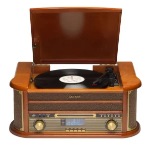 DENVER MRD-51 gramofon braon - NOVO GARANCIJA