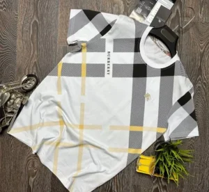 Burberry Majica Bele Boje / PREMIUM KOPIJA A++