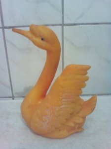 stara gumena igracka labud