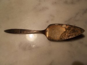 Srebrna lopatica za torte