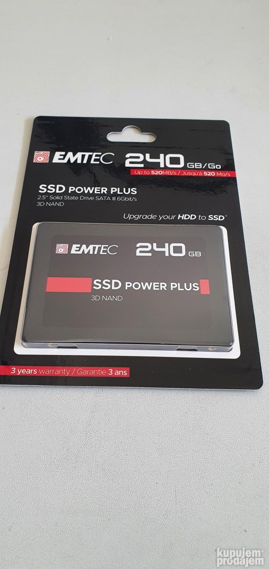 SSD diskovi Emtec 240Gb EXTRA DOBRI