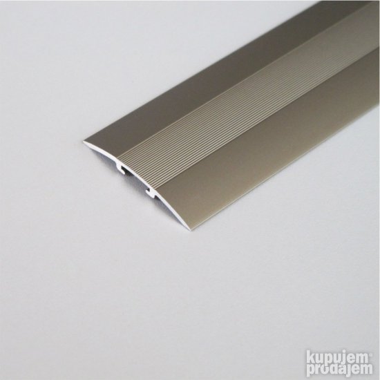 Aluminijumski dekorativni prelazni poluobli profil 3379