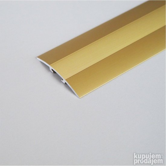 Aluminijumski dekorativni prelazni poluobli profil 3379