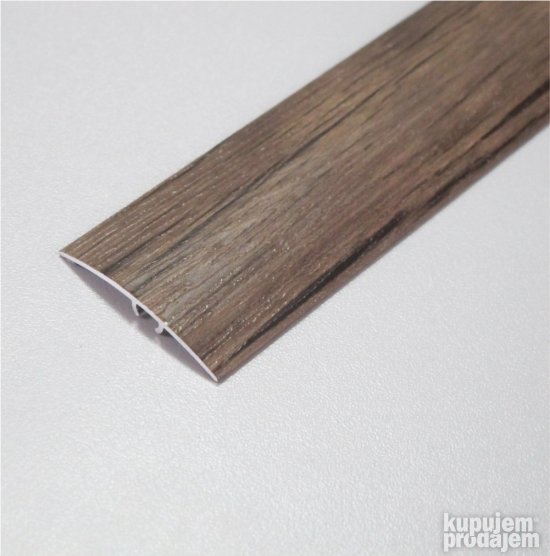 Aluminijumski dekorativni prelazni poluobli profil 3379