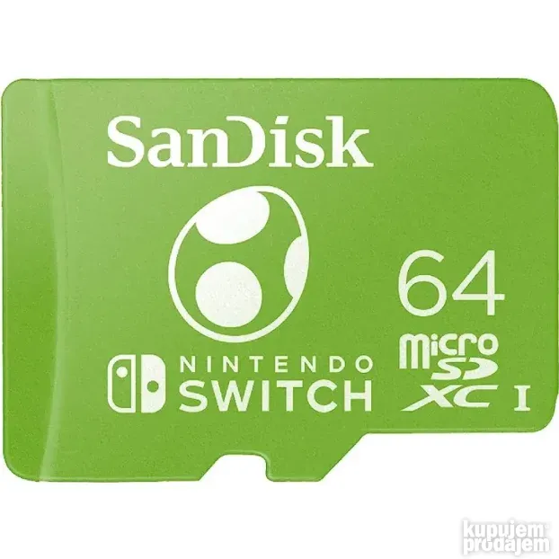Sandisk Microsdxc Uhs-I Card For Nintendo Switch Yosi 64Gb