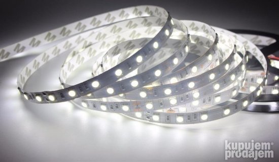 24V 5050 LED TRAKA 60 dioda/m CRVENA