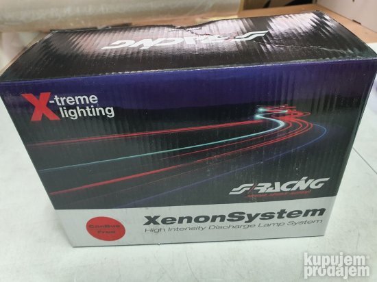 Xenon Sistem za Automobile H1 6000K- Racing