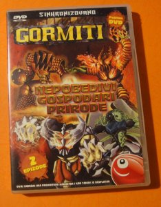 Nepobedivi gospodari Gormiti dvd