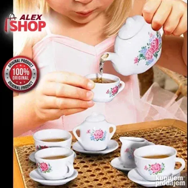 Porcelanski set za devojčice od 7 delova