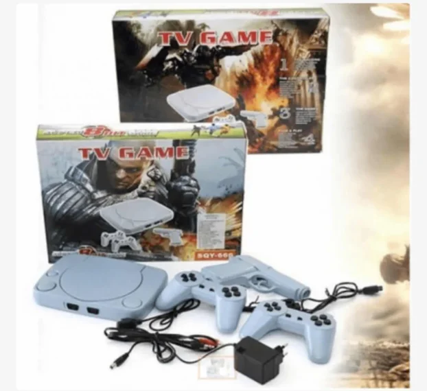 Konzola Sa Dva Džojstika I Pištoljem 16 Igara TV GAME