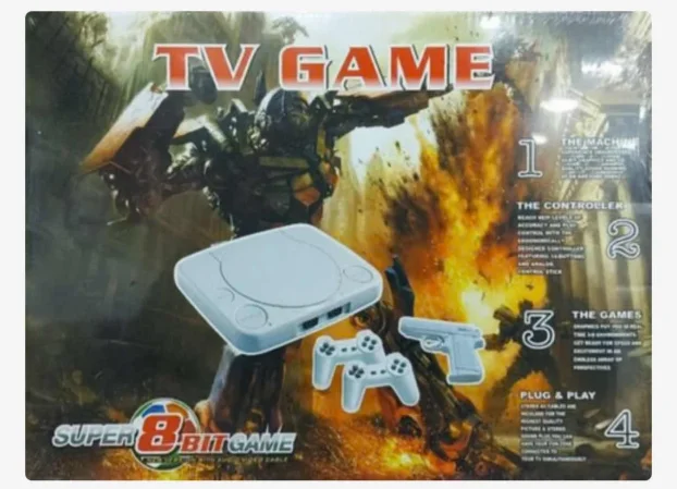 Konzola Sa Dva Džojstika I Pištoljem 16 Igara TV GAME