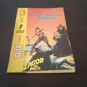Zagor Zlatna serija 1101 Kapetanova tajna vrlo dobar