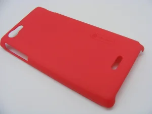 Maska Nillkin Super Frosted Shield za Sony Xperia J crvena