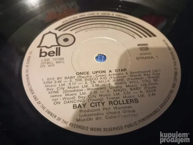 Bay City Rollers  -  Once Upon A Star