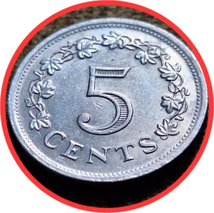 5 Centi 1976 Malta