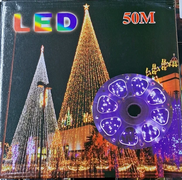 Novogodišnje led sijalice lampice 50m kućnu dekoraciju jelku