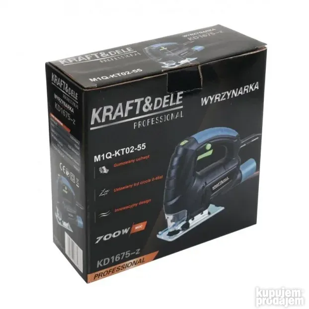 Ubodna testera KRAFT&DELE 700W(plava KD-1675-Z) na lageru!