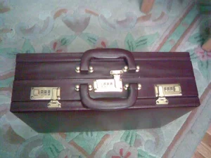 Poslovna torba vrhunska koza, dupla - deljiva - IZUZETNA