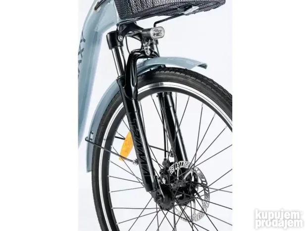 Električni bicikl26" VALENCIA (250W 36V/10.4Ah lithium) siva