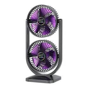 Dupli ventilator Prenosivi novi dizajn punjivog ventilatora