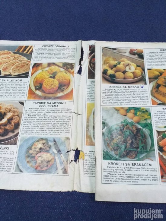 NADA specijalno izdanje MLEVENO MESO iz 1989 godine