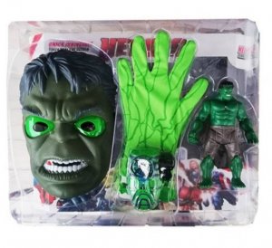 Hulk rukavica i maska Set hulk rukavica i maska