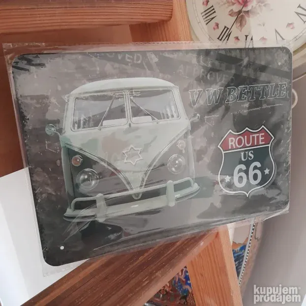 Route 66 metalna tabla 20x30cm