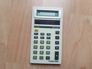 Stari digitron TOSHIBA Solar HB-103