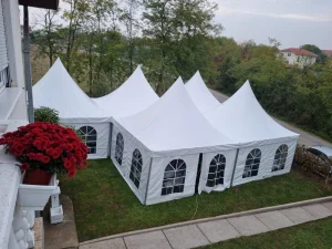 Pagode (beli šator) iznajmljivanje