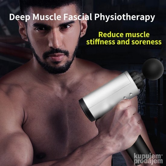Vibration Fascial Gun Sport Therapy Fitness- Masažni pištolj