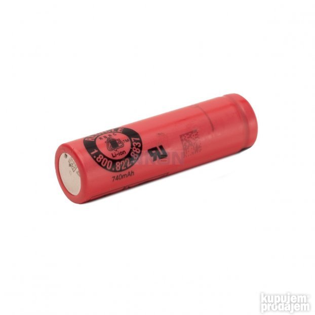 14500 Sanyo Li-Ion Baterija 3.6V 3.7V 740mAh Refurbished