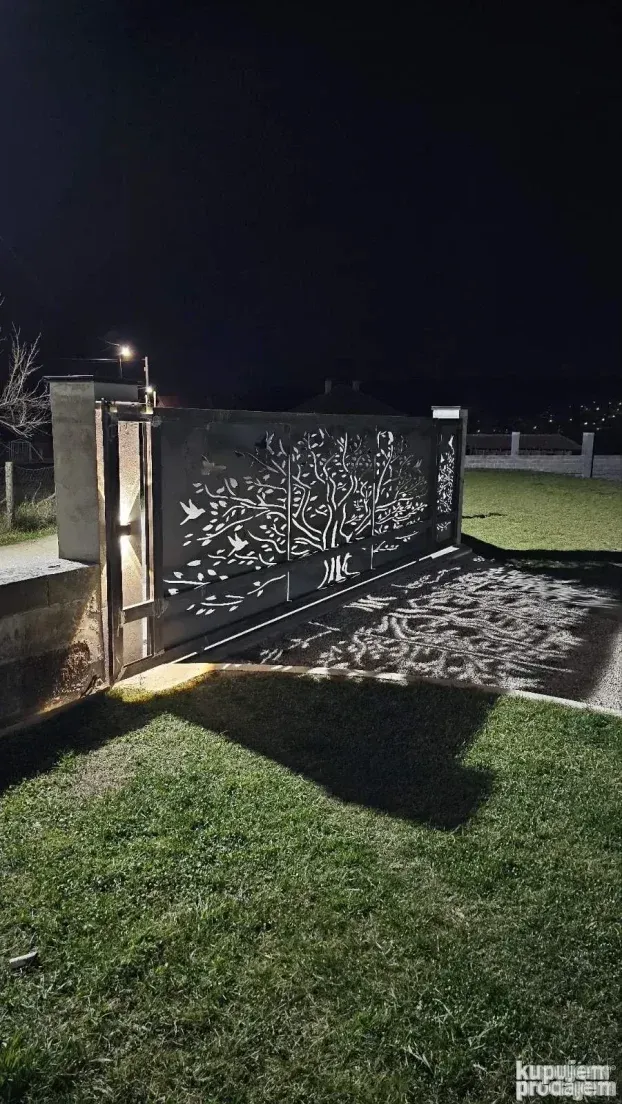 Cnc paneli po meri za ograde, kapije, lasersko secenje