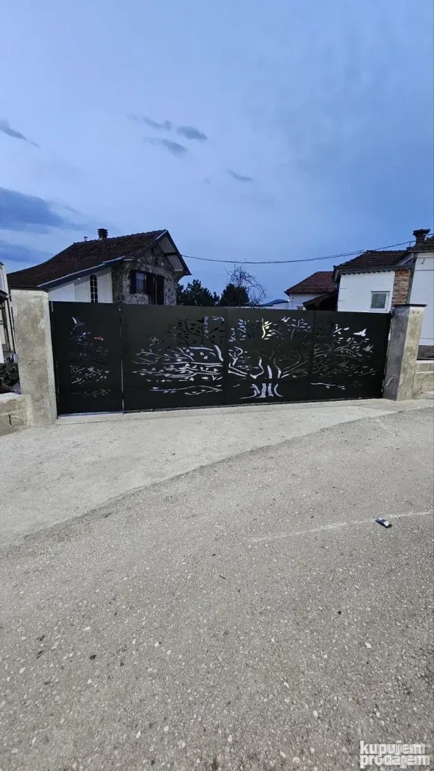 Cnc paneli po meri za ograde, kapije, lasersko secenje