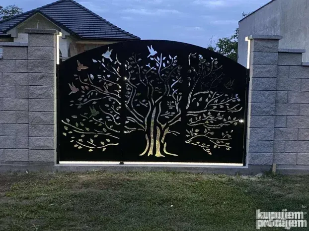 Cnc paneli po meri za ograde, kapije, lasersko secenje
