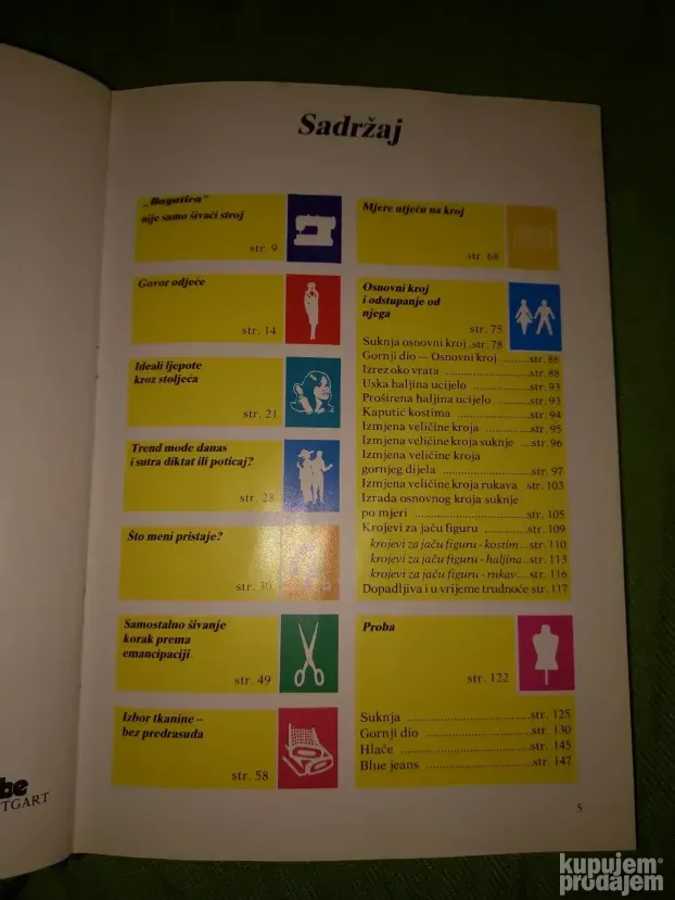 Uspjesno krojenje, sivanje i vezenje - Bagat
