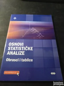 Osnovi statističke analize - obrasci i tablice