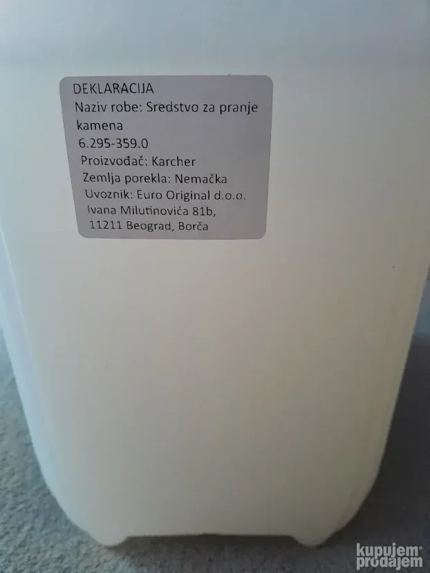 Sretstvo za pranje kamena