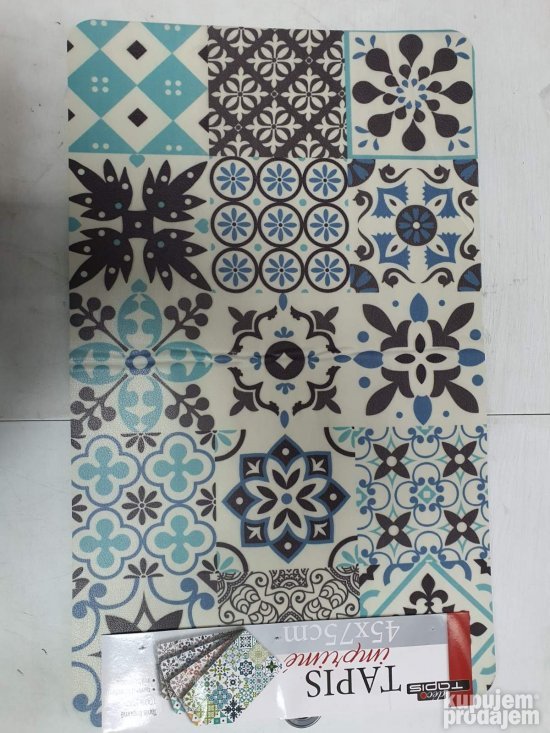 Dekorativna Staza 45x75cm (Plava) PVC-Foam
